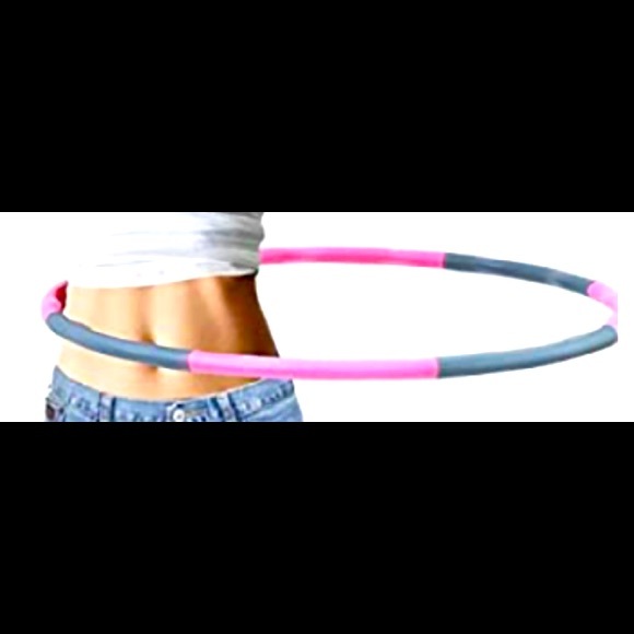Used adjustable hula hoop